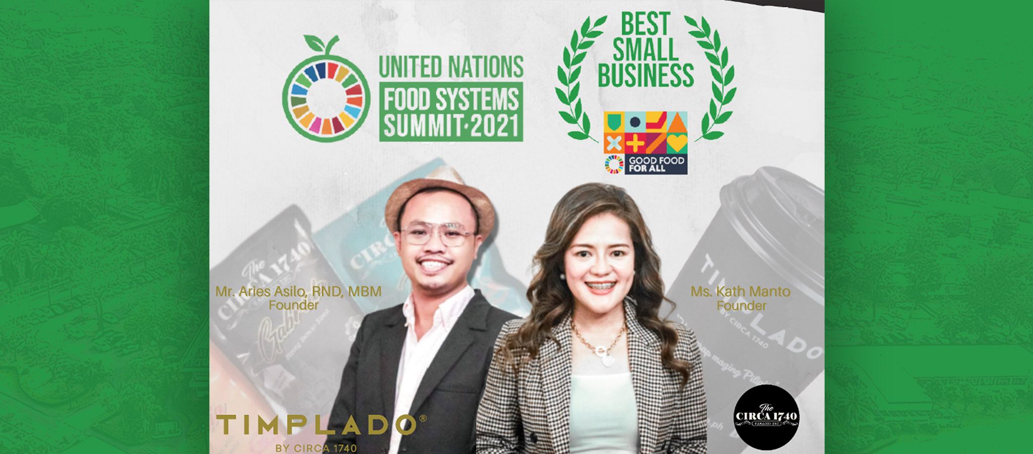 UPLB alumnus and team win the UN Best Small Business 2021